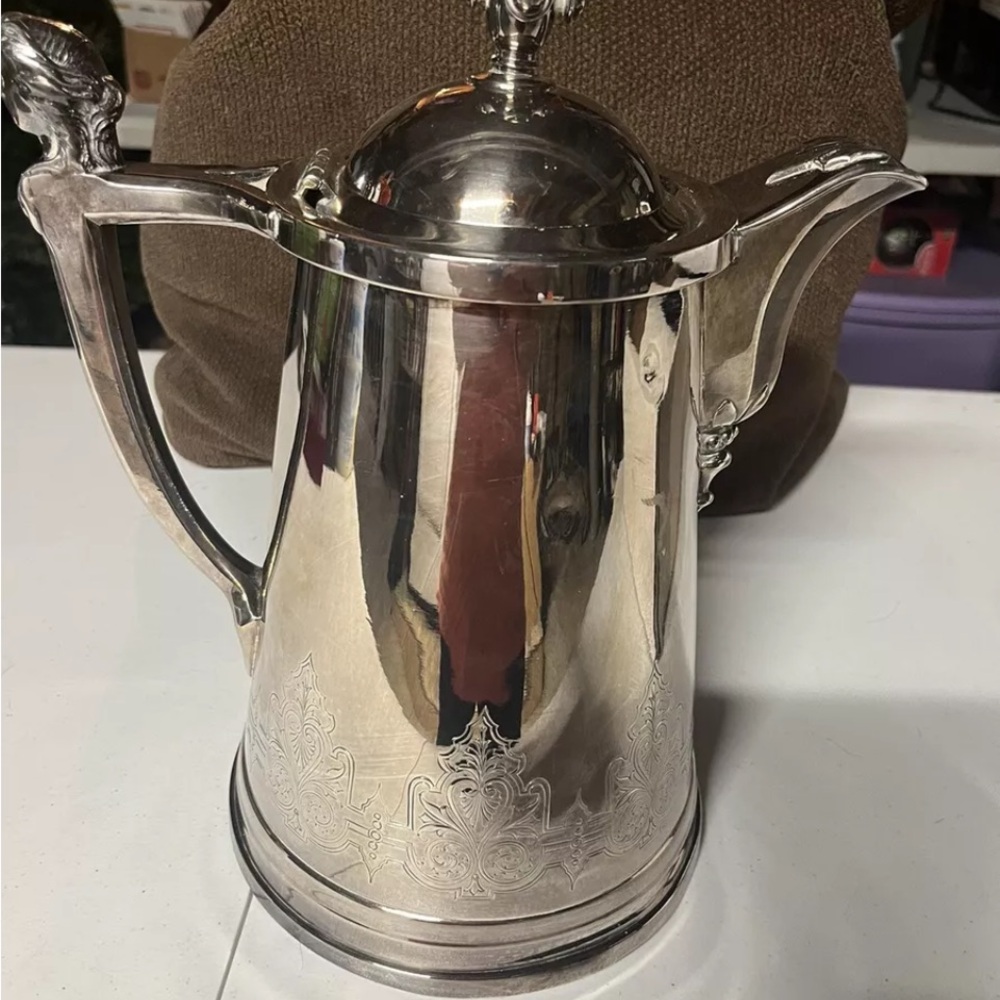 Stimpson Antique Water Pitcher 1868